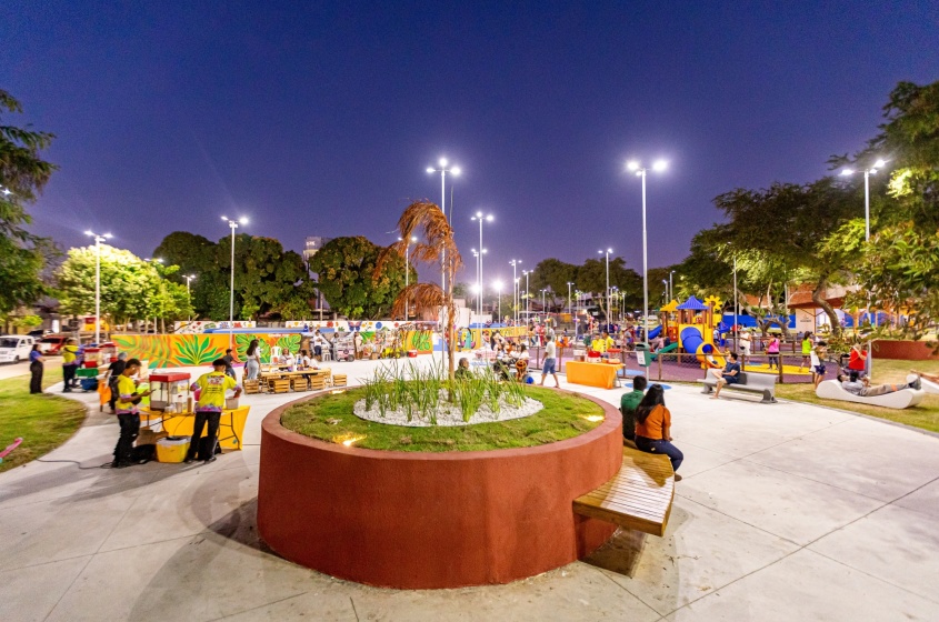 Parque Osman Loureiro. Foto: Itawi Albuquerque/ Secom Maceió
