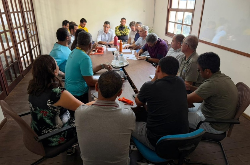 Reunião estratégica para alinhamento do atendimento aos turistas de cruzeiros. Foto: arquivo Semtur