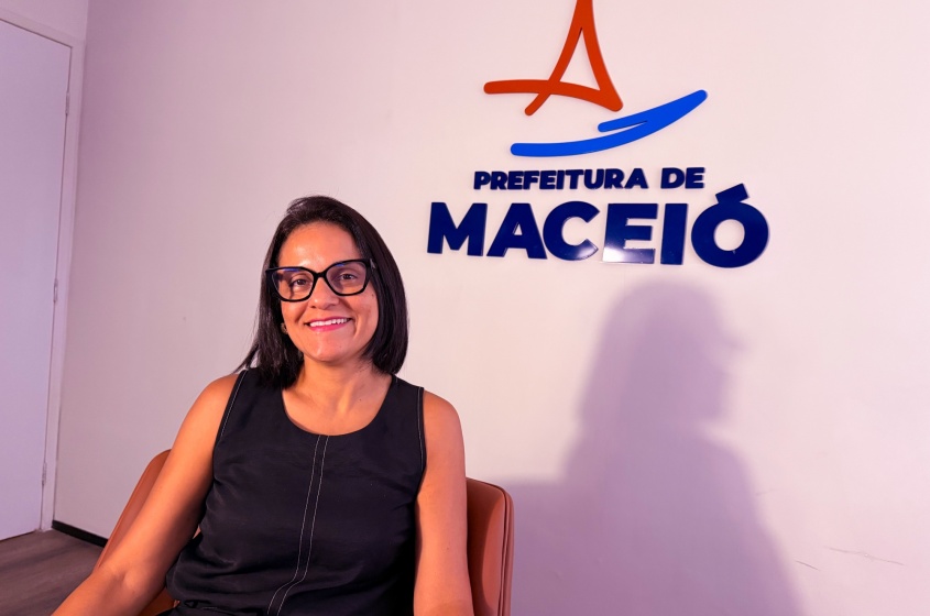 Fábia Daniel ressalta preocupação da gestão com a igualdade de gênero na Prefeitura de Maceió. Foto: Winicius Correia / Ascom Sedigi.