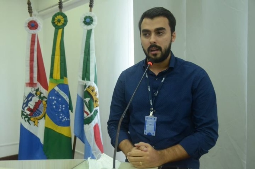 Diretor de obras viárias, Davi Pradines, discutiu sobre a atual situação da mobilidade em Maceió. Foto: cortesia