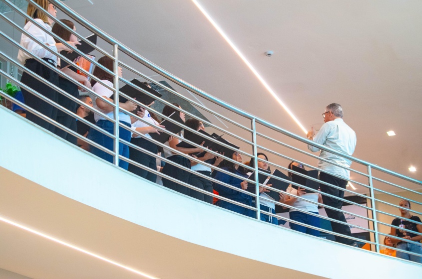 Coral é mais uma ferramenta para humanização dos atendimentos no Hospital da Cidade. Foto: David Silas/ Ascom Maceió Saúde