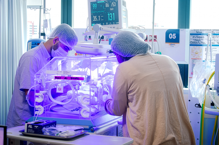 Parto de trigêmeos marcou a história do Hospital da Cidade. Foto: David Silas/Ascom Maceió Saúde