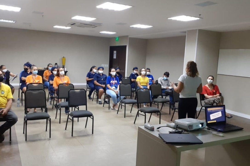 Ação fechou a semana do Maio Amarelo na SMTT. Foto: SMTT.