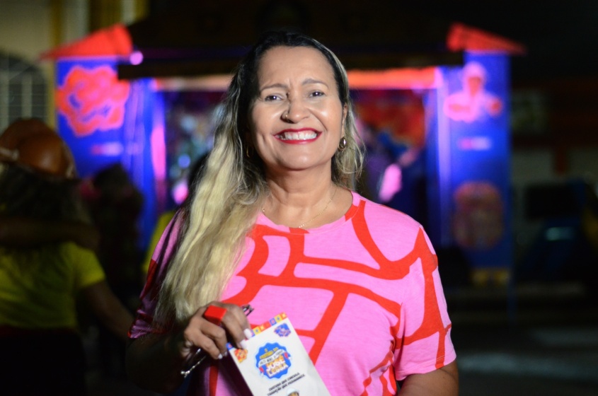 Fernanda Valéria é assistente social e moradora do bairro da Serraria. Foto: Ascom Semce.