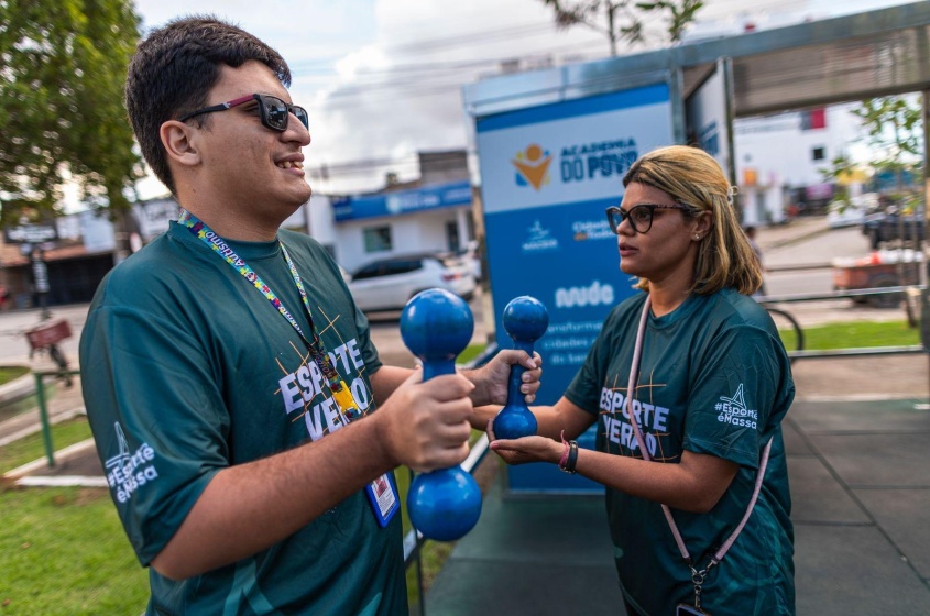 No esporte, ele encontrou equilíbrio, rotina e alívio para os sintomas da depressão. Foto: Itawi Albuquerque/Secom.