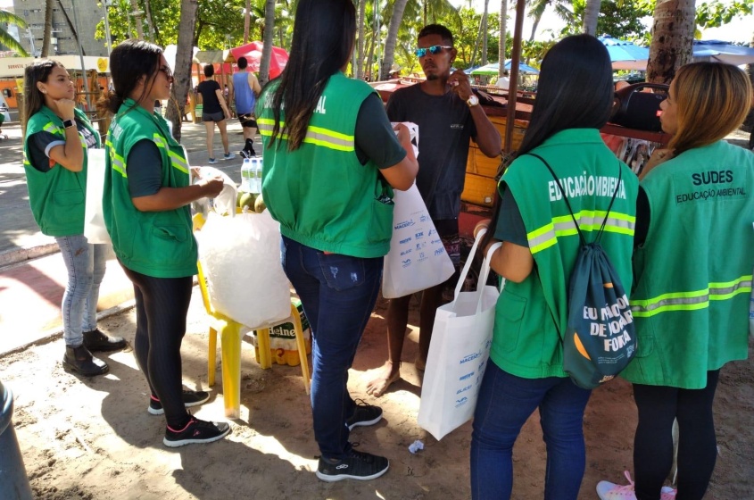 Cerca de 15 colaboradores atuaram na ação. Foto: Ascom Sudes