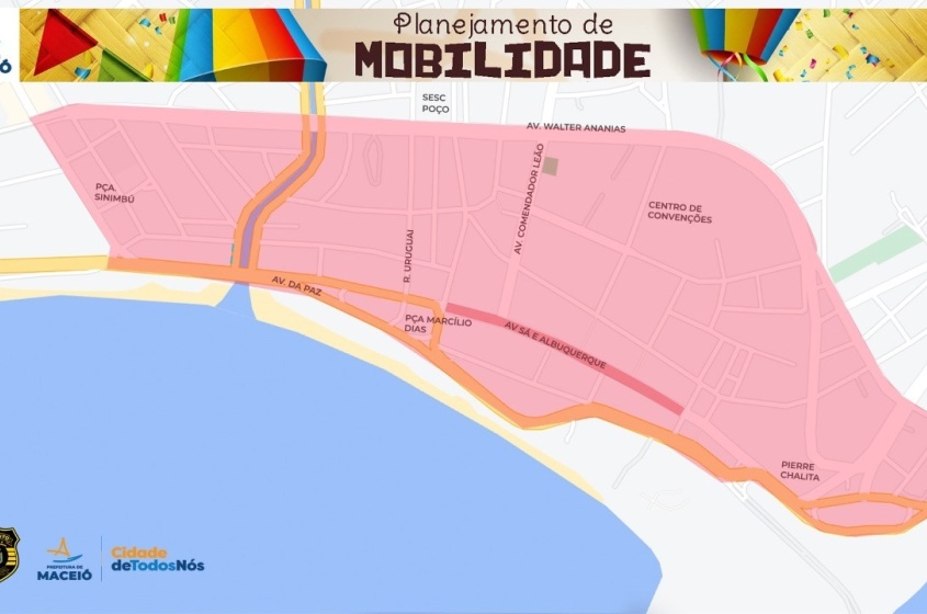 Planejamento de mobilidade.
