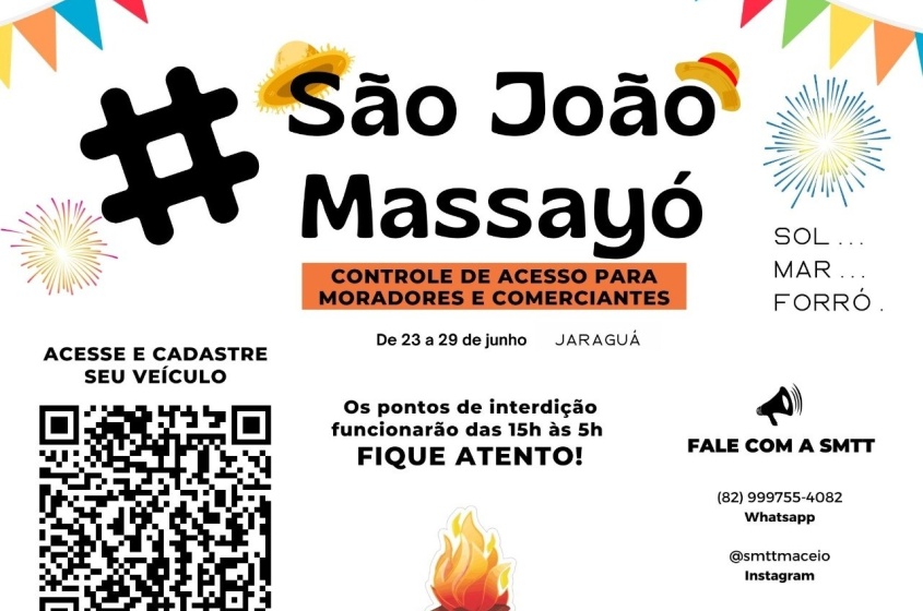 Cadastro pode ser feito acessando o QR Code.