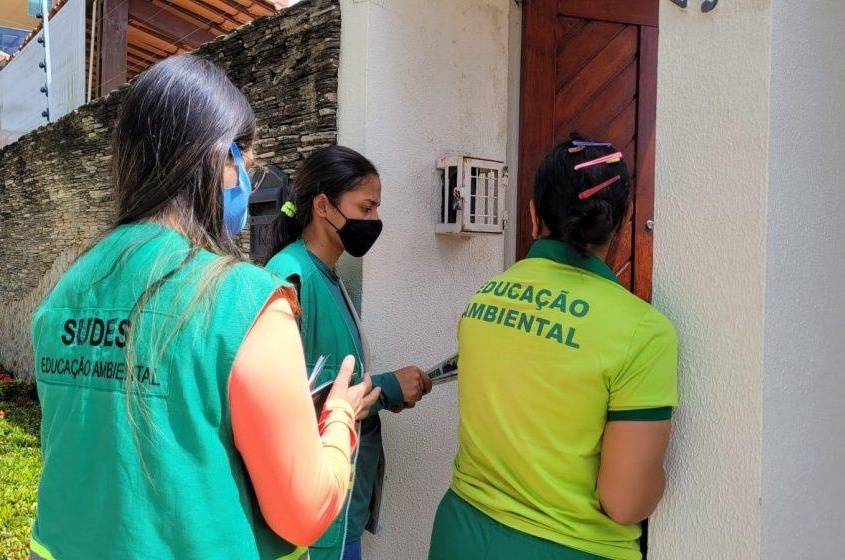 Ações são realizadas em diversos bairros da capital. Foto: Ascom Sudes