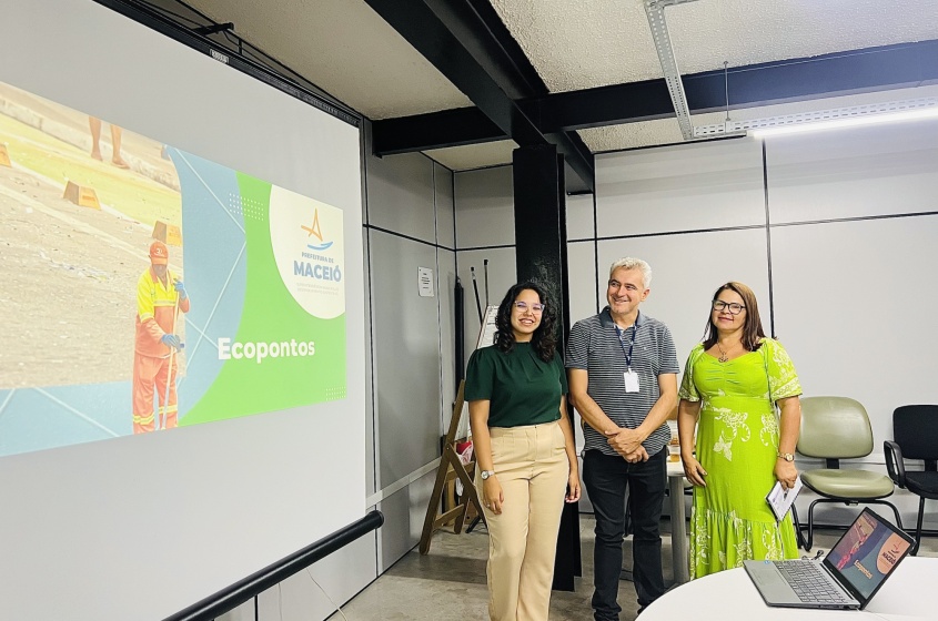 Técnicos da própria Alurb ministraram a formação. Foto: Crystalia Tavares/Ascom Alurb