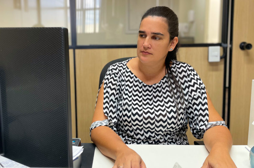 Paula é vista como a