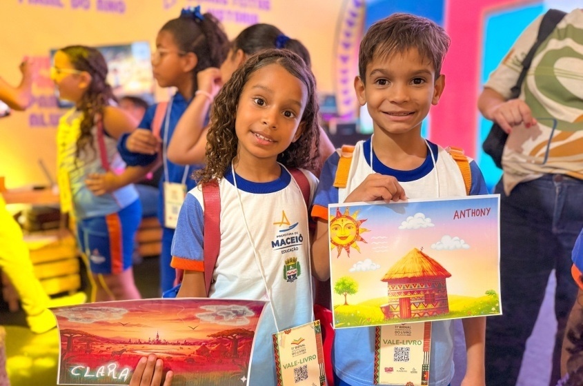 Pequenos aprenderam sobre uso das Inteligências Artificiais. Foto: Winicius Correia/ Ascom Sedigi