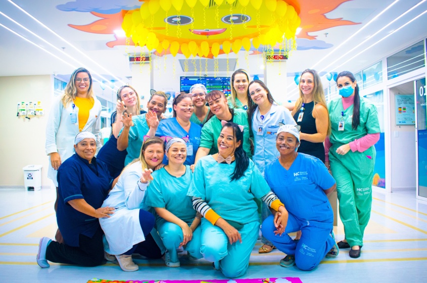 Hospital da Cidade promove, ao longo desta semana, atividades especiais para as crianças internadas na UTI Pediátrica. Foto: David Silas/ Ascom Maceió Saúde