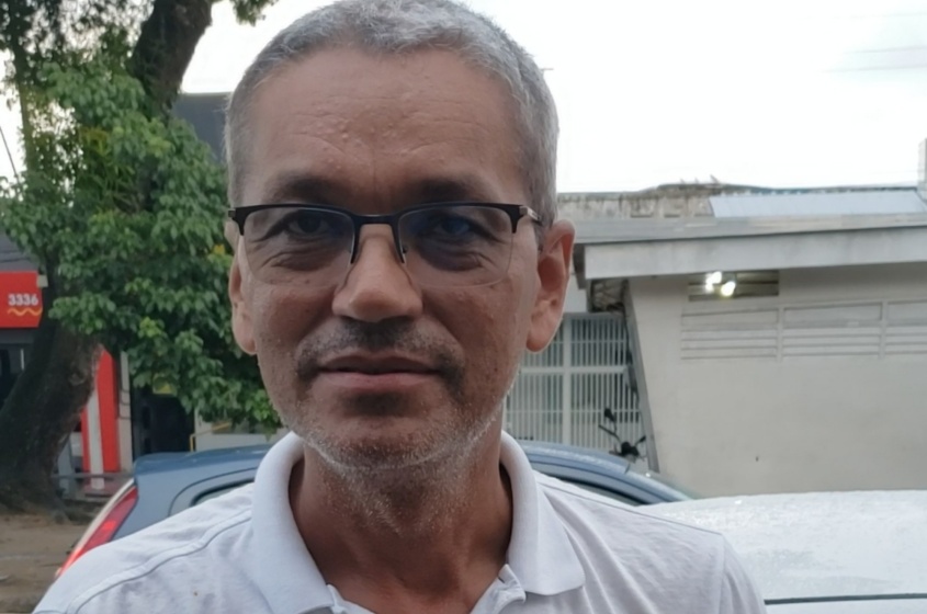 Francisco de Assis, taxista há 18 anos em Maceió. Foto: Ascom SMTT.