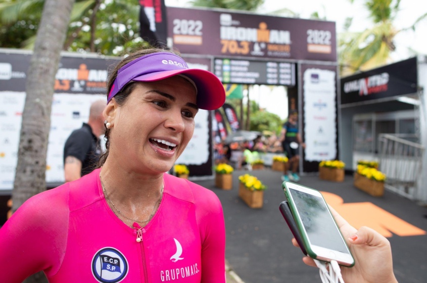 Após garantir primeiro lugar, atleta destacou a expectativa para a próxima edição da prova em Maceió. Foto: Juliete Santos / Secom Maceió