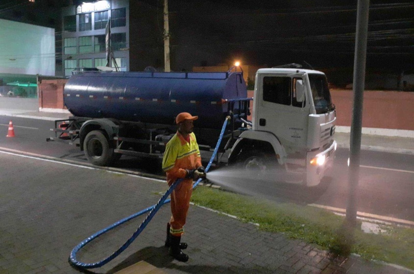Por dia, 112 mil litros de água são utilizados. Foto: Ascom Sudes
