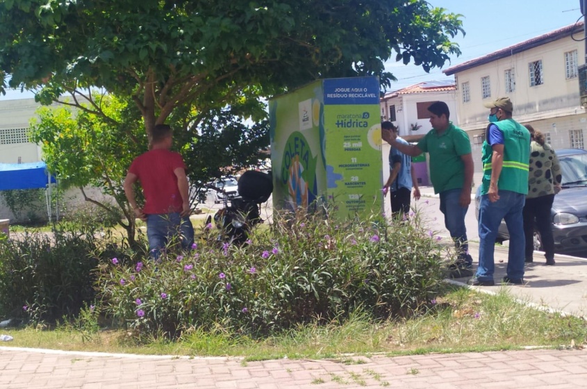 PEV foi realocado para a Praça São José, no Canaã. Foto: Ascom Sudes