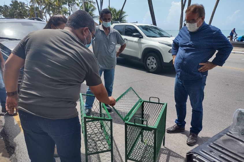Ao todo, mais de 400 dispositivos serão instalados pela Superintendência Municipal de Desenvolvimento Sustentável (Sudes). Foto: Ascom Sudes