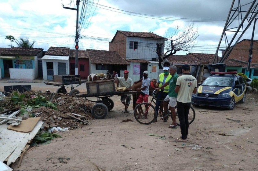 Prefeitura planeja revitalizar a área, com plantio de mudas e reutilização de objetos. Foto: Ascom Sudes