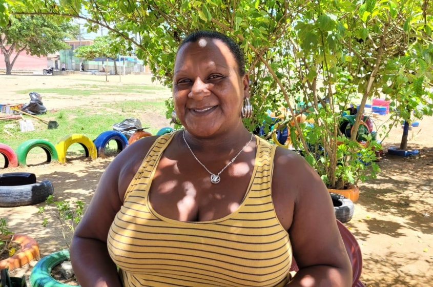 Cícera Nascimento mora há 19 anos no bairro (Foto: Ascom Sudes)