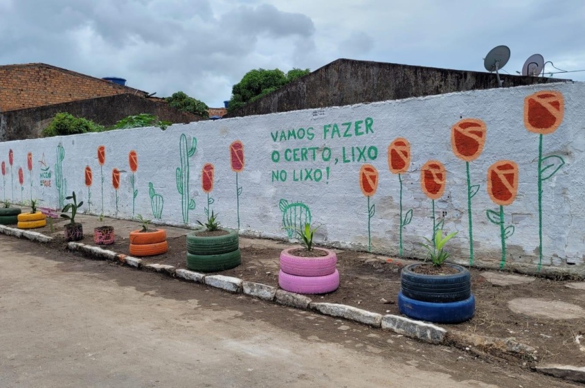 Rua Franco Jatobá, depois da ação da Prefeitura. Foto: Ascom Sudes