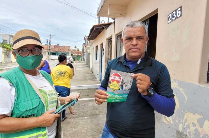 Residentes da região solicitaram a revitalização da área. Foto: Ascom Sudes