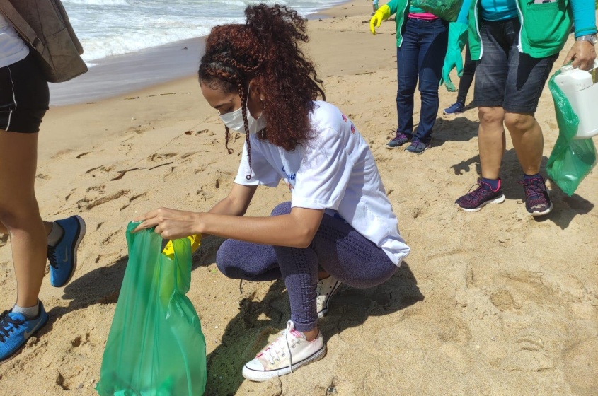 Cerca de 100 voluntários participaram da ação. Foto: Ascom Sudes