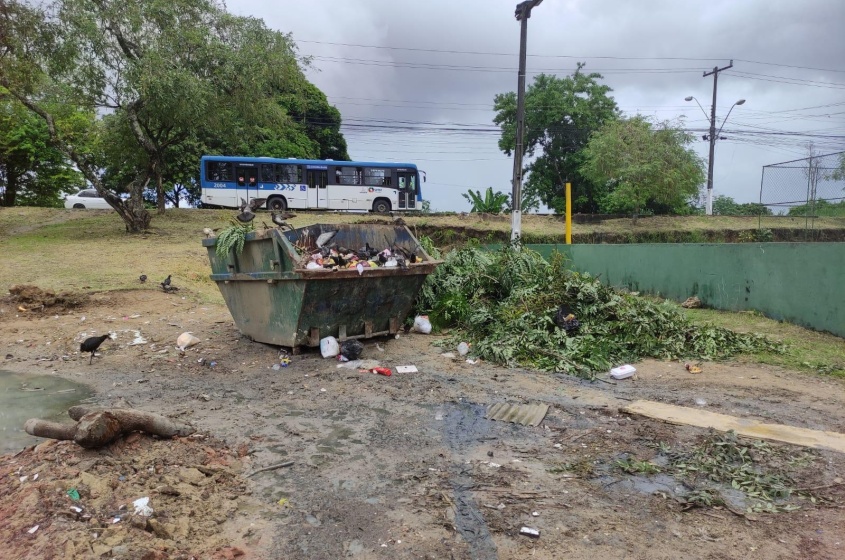 Área no Medeiros Neto antes da revitalização