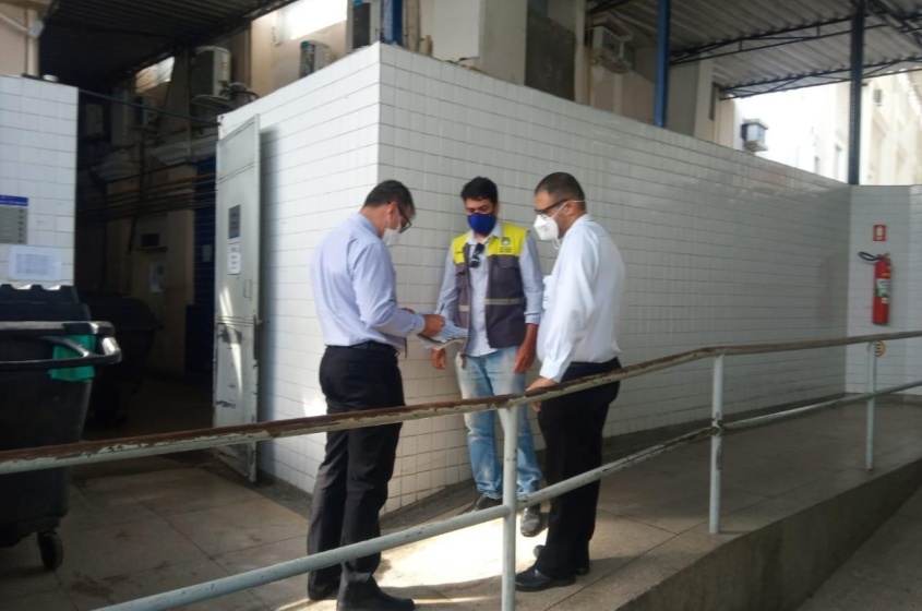Cerca de 50 hospitais e clínicas foram visitados pelas equipes. Foto: Ascom Sudes
