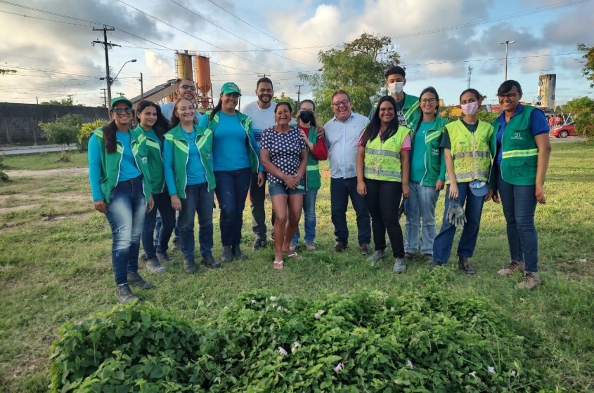 Moradores da região também participaram da atividade. Foto: Ascom Sudes
