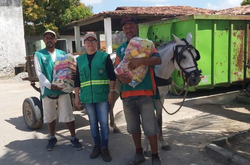Carroceiros devem estar cadastrados para receber o benefício. Foto: Ascom Sudes