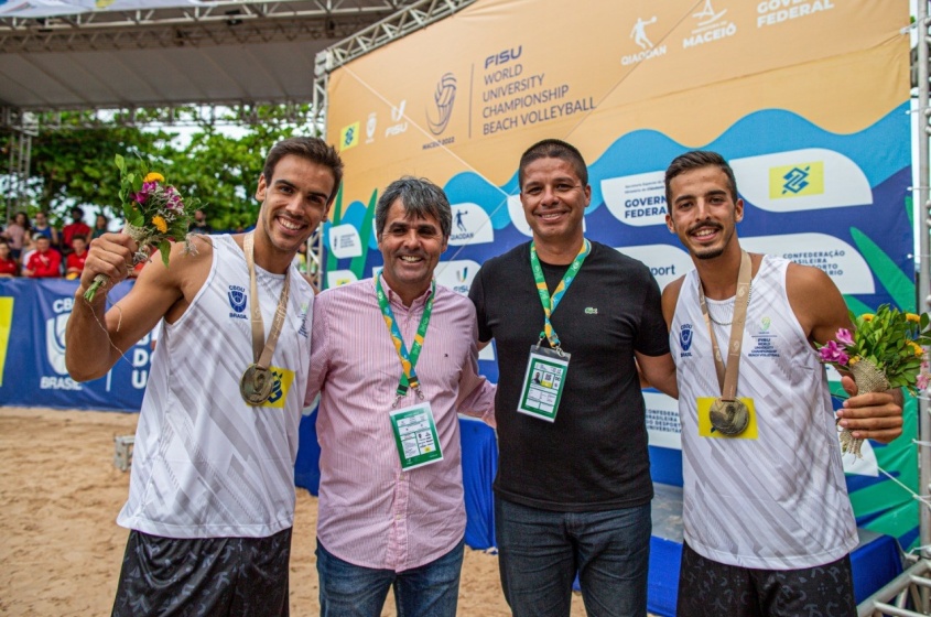 Titular da Semtel parabenizou os competidores e destacou o protagonismo de Maceió no calendário esportivo internacional. Foto: Célio Junior / Secom Maceió