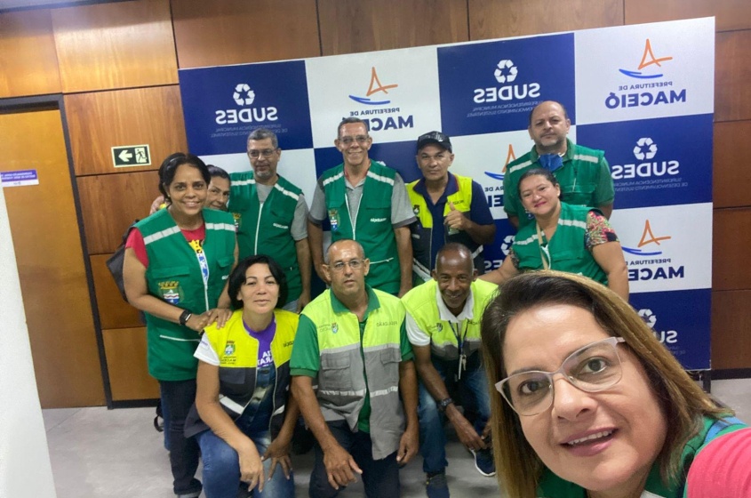 Equipe de fiscalização atua em diversos locais da capital.