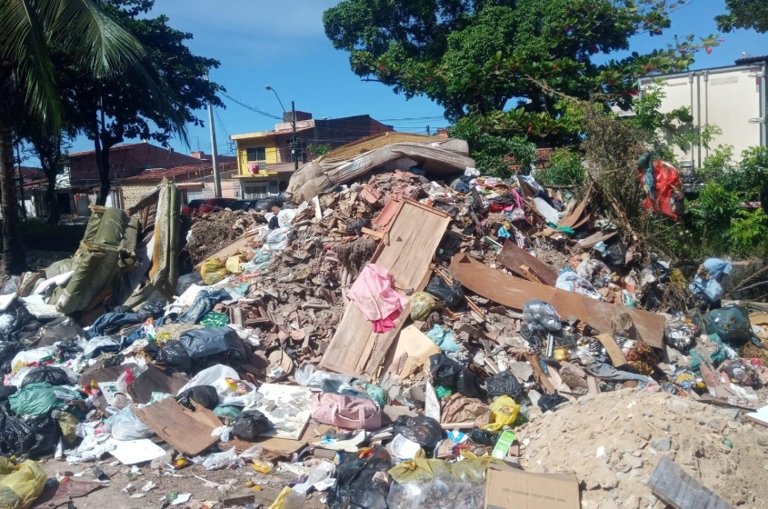 Área antes de ser revitalizada. Foto: Foto: Ascom Alurb