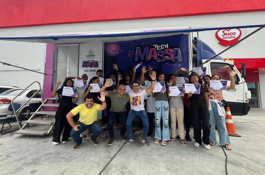 Dia da estréia da Parceria Brota na Grota e Tech Massa