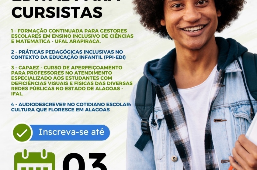 Interessados também podem acompanhar pelo Instagram @nipi.alagoas. Foto: Reprodução/Instagram