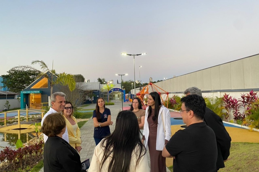 Equipe do Maceió Saúde conhece de perto as instalações e boas práticas do Complexo Casa do Autista, em Santa Catarina, para aplicar na futura unidade de Maceió.