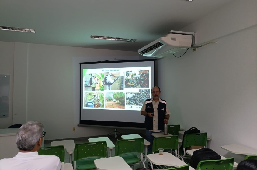 Capacitação reuniu teoria e prática para fortalecer o monitoramento do *Aedes* em Maceió. Foto: Ascom SMS