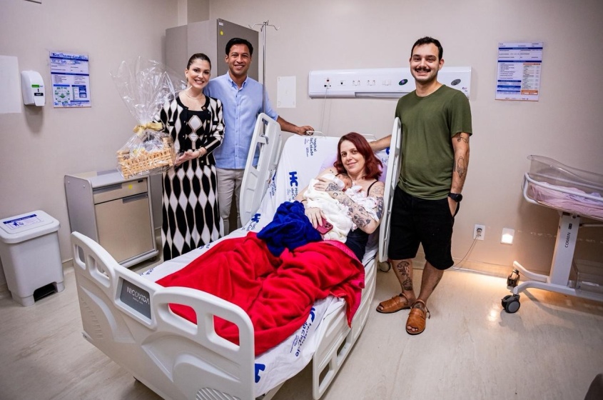 A maternidade do Hospital da Cidade vem se consolidando como referência do SUS em assistência obstétrica em Maceió. Foto: Felipe Sóstenes/Secom Maceió