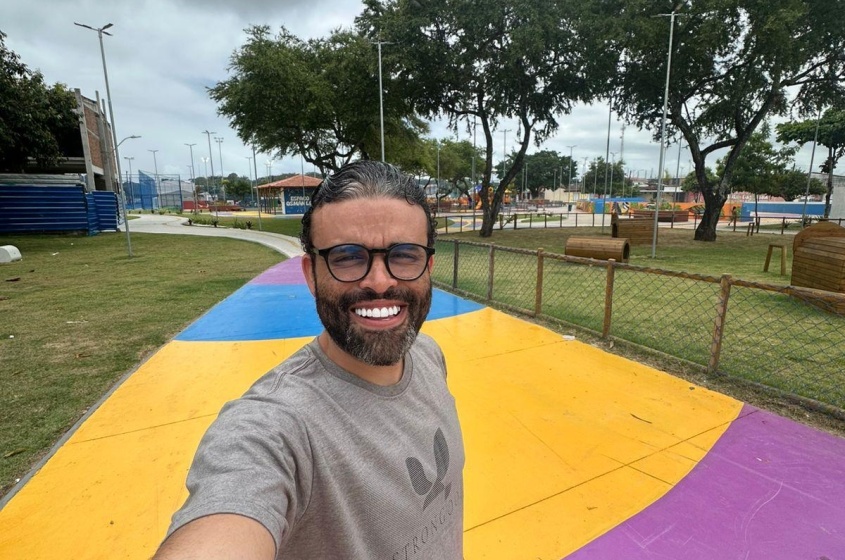 Bruno Santana: "O sonho dos moradores está sendo realizado". Foto: cortesia
