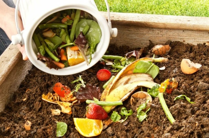 Processo para produção de compostagem. Foto: Ascom Sudes