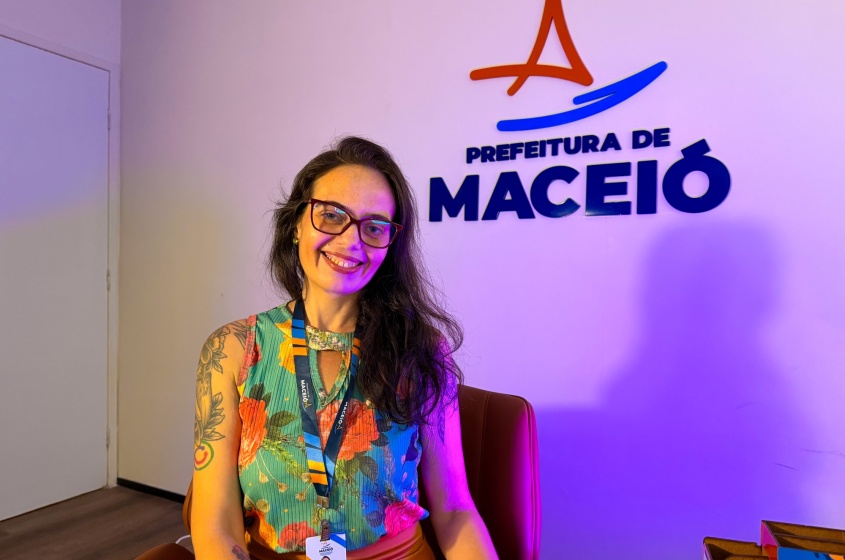 A coordenadora de serviços digitais Nicolle Allencar viveu de perto a desigualdade de gênero na tecnologia. Foto: Winicius Correia / Ascom Sedigi