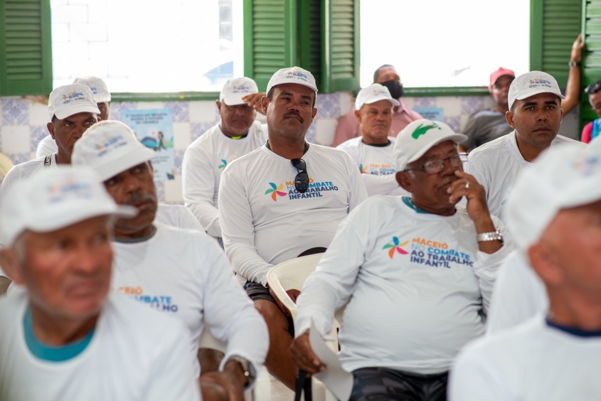 Jangadeiros estreitam laços com a Prefeitura de Maceió. Foto: Juliete Santos/Secom Maceió