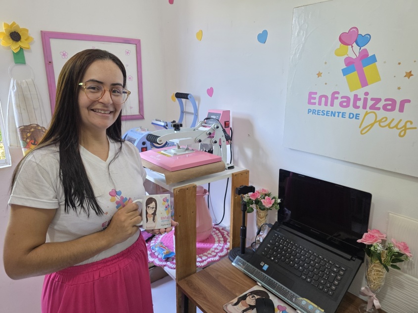 Daniela Soares também foi beneficiada pelo programa. Foto: Beto Macário/Secom Maceió