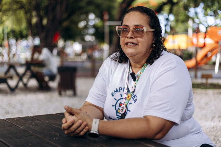 Fran Santos. Foto: Alisson Frazão/Secom Maceió