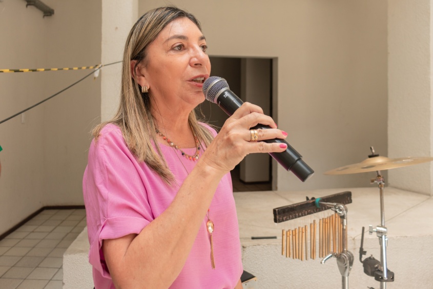 Diretora de Atenção à Saúde da SMS, Alayde Ricardo. Foto: Victor Vercant/Ascom SMS