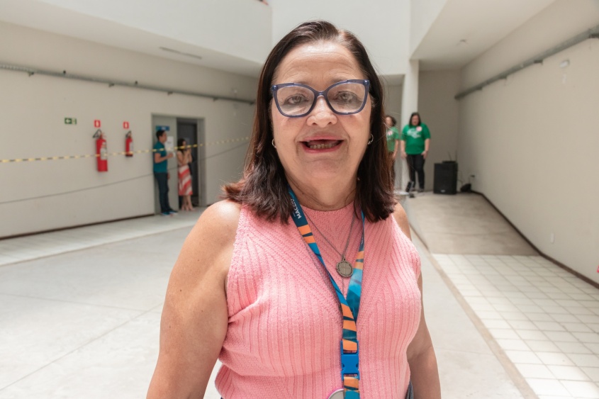 Gerente da Saúde da Mulher da SMS, Suzângela Mendonça. Foto: Victor Vercant/Ascom SMS
