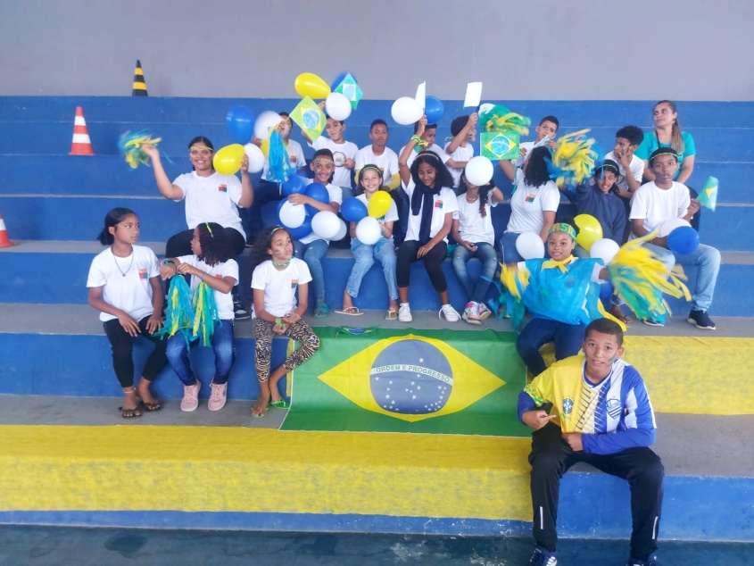Torcida entoou gritos de guerra e apoio aos jogadores. Foto: Luiz Felipe Pimentel (estagiário)/Ascom Semas