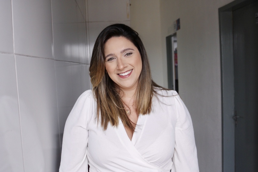 Coordenadora de Nutrição da Secretaria de Educação de Maceió, Rafaela Pessoa. Foto: Hilderlan Oliveira/Ascom Semed