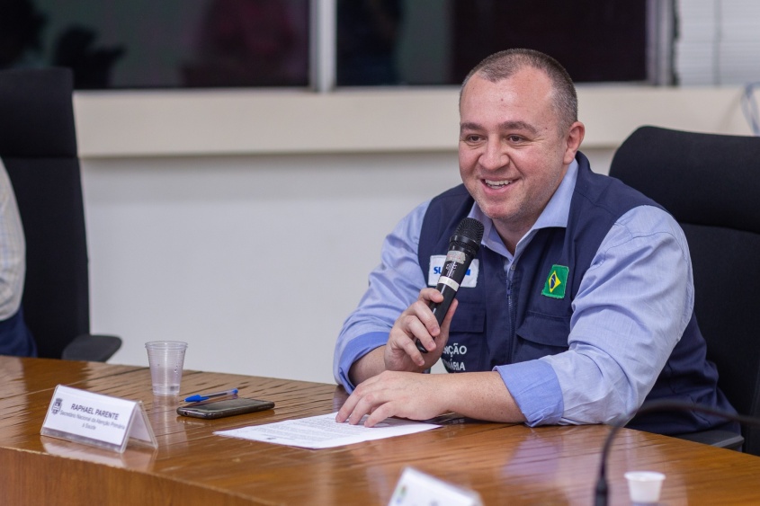 Raphael Parente, secretário Nacional da Atenção Primária do Ministério da Saúde. Foto: Itawi Albuquerque / Secom Maceió